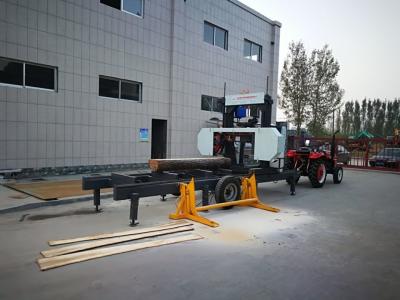 China Gasoline portable wood saw mill, Portable Wood Band Saw Automatic Sawmill For Sale for sale