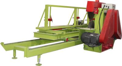 China Log Cutting 4 Blade Sliding Table Saw Circular Saw Machine with auto feeding for sale