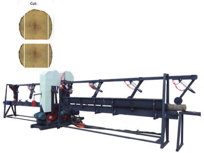 Китай Двойные вертикальные машина/промышленное оборудование ленточнопильного станка вносят двойную вертикальную машину в журнал лесопильного завода диапазона продается