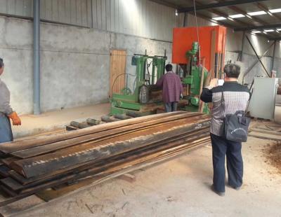 中国 中国木工業/よい安価のためのCNCの丸太キャリッジが付いている縦バンド製材所 販売のため