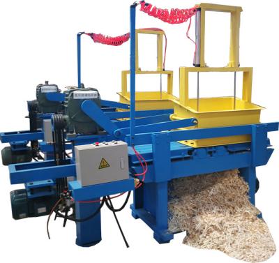China 250-1500kg/H Dura Wood Shaving Machine Automatic For Poultry Farm for sale