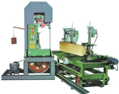 China Registro que corta la serrería vertical de la banda con la máquina de la serrería de la madera de la fundación en venta en venta