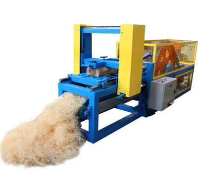 China 150KG/H Wood Wool Machine 500mm Length Wood Excelsior Cutting Machine for sale