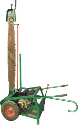 China Portable Chainsaw Log Slasher Petrol Chain Saw Wood Cutting Machine for sale