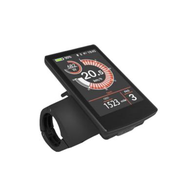 China Black 5pin Uart 24v 48v Electric Bike Accessories LCD IP65 Screen Bike Lcd Display for sale