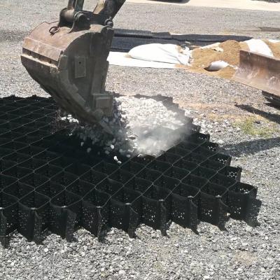 China Black Plastic HDPE Geocell for Erosion Control and Soil Stabilisation in Construction for sale