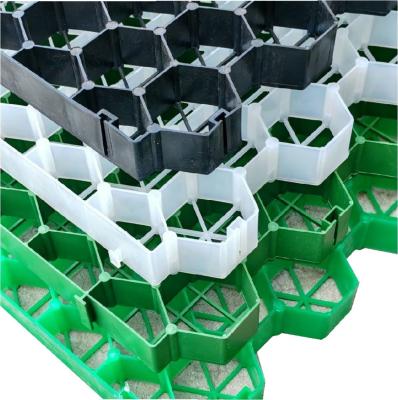 China Moderno diseño virgen HDPE redes de plástico para calzada de grava y hierba en venta