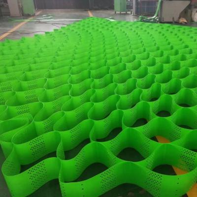 Chine Réseau de gravier de conception moderne pour la géocelle d'allée en plastique Hdpe dans la construction de routes à vendre