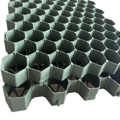 China Stylish HDPE Material Planting Grass Paver Grid for Heavy Duty Driveway and Lawn for sale