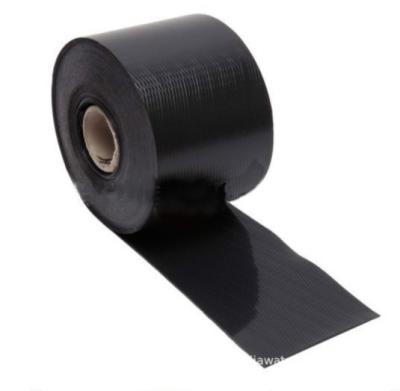 China Black Embossed Polythene Damp Proof Course for Wall Hotel Construction Waterproof for sale