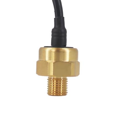 China IP65 5.25VDC Cable Outlet Brass Hydraulic Pressure Sensor Transducer for sale