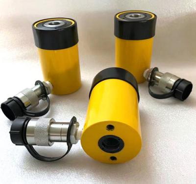 China 700Bar Hollow Piston Hydraulic Cylinder Jack 3/8 NPT for sale