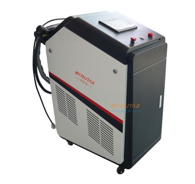 China Pulsed Handheld Fiber Laser Rust Removal Machine For Mold Tire for sale