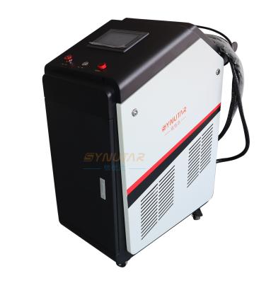 Use a 500w pulse laser cleaning machine to remove rust.#pulselaser