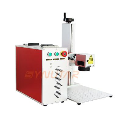 China 20W Industrial Fiber Laser Marking Machine For Plastic High Precision for sale