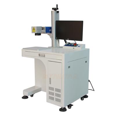 Chine 220V 50HZ Machine de marquage laser à fibre de table à grande vitesse pour la plaque d'immatriculation métallique à vendre