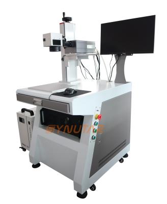 China Plastic UV Laser Marking Machine Stand Type 5w Laser Engraver for sale