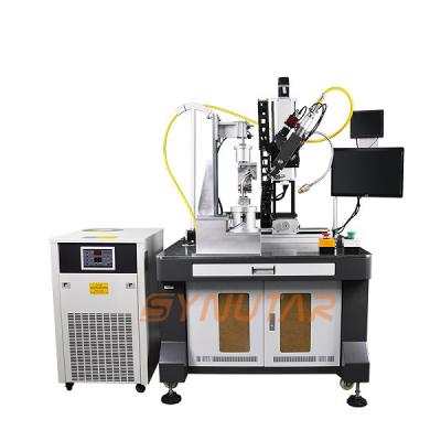 China Automatische ijzeren lasersweismachine 2000 Watt / 1000 Watt lasersweismachine Te koop