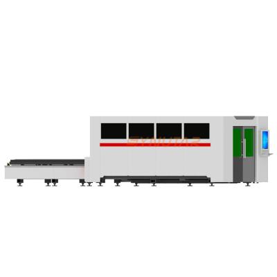 China 1500W High Speed Flatbed Laser Cutting Machine 1064nm Laser Wavelength for sale