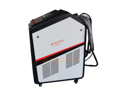 China Mold Pulsed Laser Cleaning Machine 100W/200W/300W/500W Fast Cleaning for sale