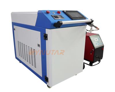 Chine petite soudeuse laser à fibre portative 3000W automatique 3 en 1 machine de soudage laser à vendre