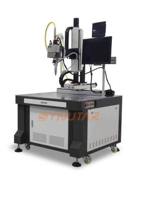 China Potencia 1000w / 1500w máquina de soldadura con láser de fibra totalmente automática en venta
