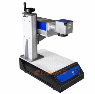 China 3W / 5W draagbare lasermarker UV lasergraver graveringsmachine Te koop