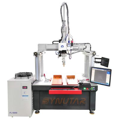 China Precise 1000w / 1500w Fiber Laser Welder Automatic For Lithium Battery for sale