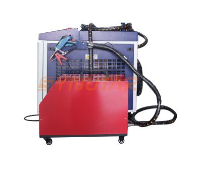 China 1000W/1200W/1500W/2000W Potência de saída a laser Soldadora a laser portátil para solda à venda
