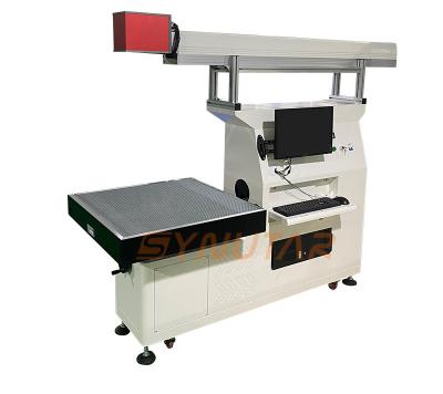 China Water Cooling System CO2 Laser Marking Machine 1000mm*800mm*1300mm CO2 Laser Tube for sale