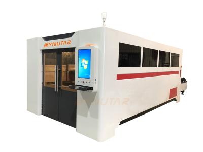 China Servo Motor Drive System Metal Laser Cutting Machine with Laser Power 1500W-6000W en venta