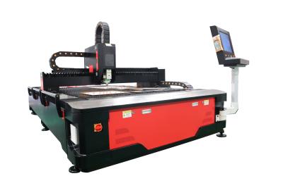 China Snijdikte 0,1-25 mm Metalen lasersnijmachine met servomotor aandrijfsysteem Te koop