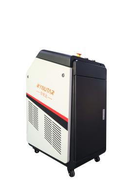 China 500W Precision Fiber Laser Cleaning Machine With Galvanometer Scanning System For Fastest Cleaning for sale