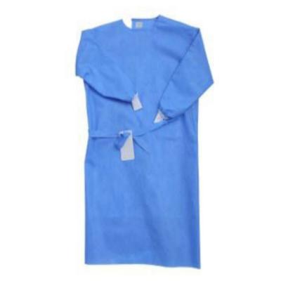 China No Stimulation PP Unisex Hospital Isolation Gowns for sale