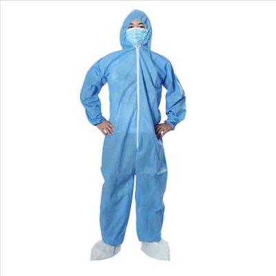 Китай Breathable устранимый медицинский Coverall/хирургический костюм 35g продается