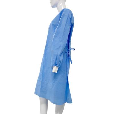 China Vestidos médicos tejidos quirúrgicos protectores 30GSM de la prenda impermeable en venta