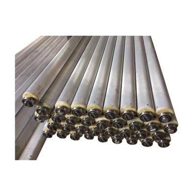 China Aluminium Shaft Loom Roller Weaving Loom Components for sale
