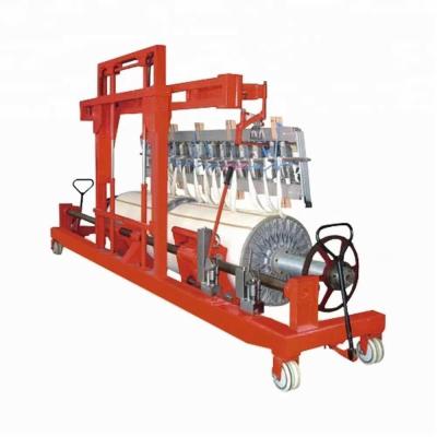 China High Duty Steel Hydraulic Heald Frame Warp Beam Trolley Lift for sale