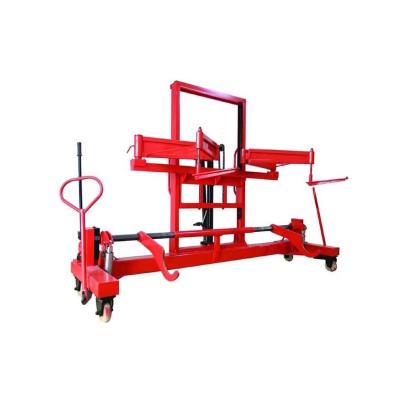 China Motorized Warp Beam Lift Truck High Lift Hydraulic Heald Frame Material Handling Tools for sale