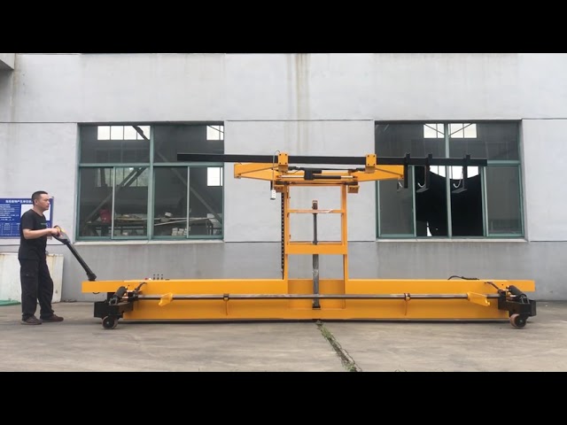 electric warp beam carrier Trolley Lifter Heald Frame Textile Industry