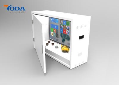 China 43 Inch LCD Display Box , Transparent Display Case 89 / 89 Viewing Angle for sale