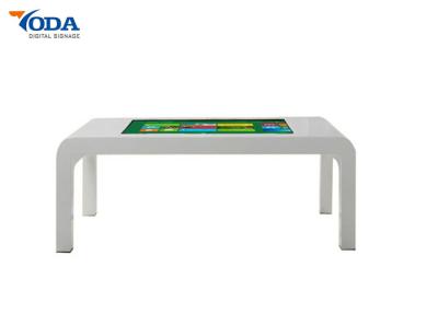 China 43 Inch LCD Touch Screen Table Coffee Table I3 I5 I7 System Menu Restaurant  for sale