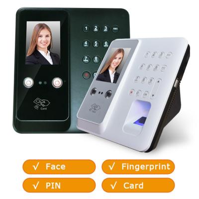 China Wall Mounted 2.8 Inch Face Recognition Time Attendance System for sale