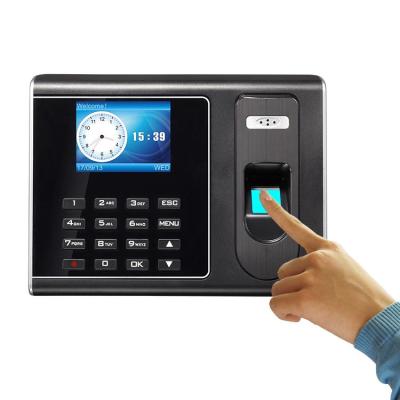China Smart RFID Card Clocking Fingerprint Time Attendance System for sale