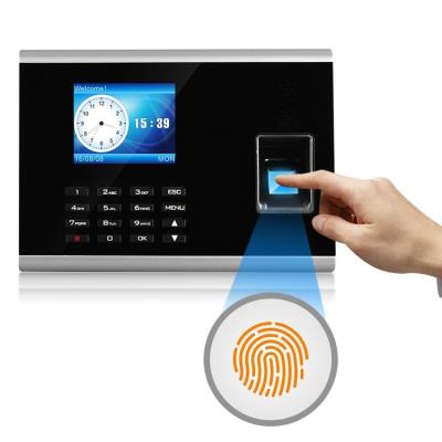 China RFID Card Fingerprint 2.8 inch TFT Digital Attendance Machine for sale