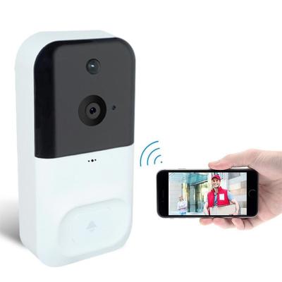 China Apartamento RoHS Ring Wifi Enabled Video Doorbell de HD 1080P à venda