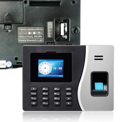 China Card Password 9V LCD Fingerprint Time Attendance System for sale
