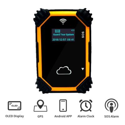 China Drop Resist Lithium Battery 3cm Guard Tour Monitoring System for sale