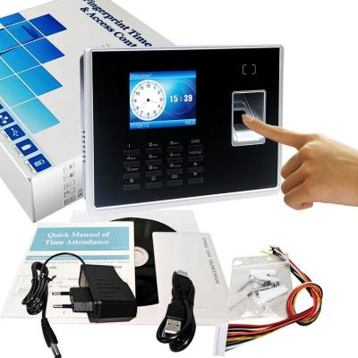 China RFID Card Fingerprint Time Attendance Terminal With Thermal Printer for sale