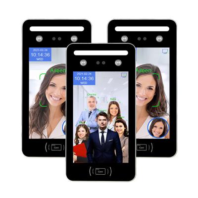 China QR Code WIFI 0.5M Face Facial Recognition Access Control System Time Attendance for sale